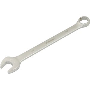 Dynamic Tools 3 / 4" 12 Point Combination Wrench, Contractor Series, Satin Finish